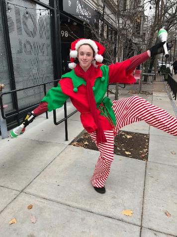 Circus Kaput Holiday Elf Juggler